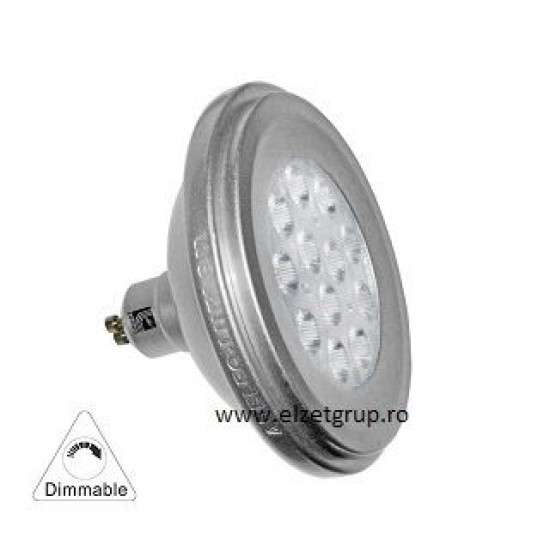 Bec led 12W 230V AR111 GU10 Dimabil Alb Lumen