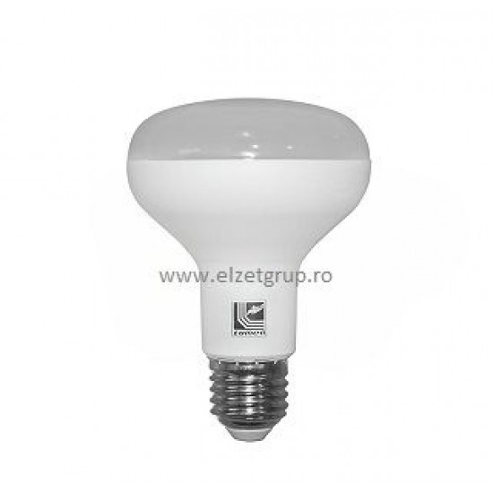 Bec led 12W E27 R80 Spot Alb Cald Lumen