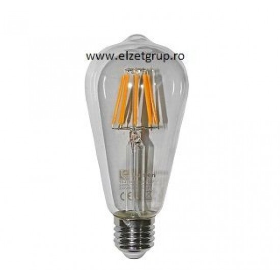 Bec led 8W E27 COG Avocado Decorativ CLAR Lumen