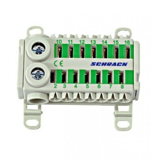 Clema cu conexiune rapida verde Schrack