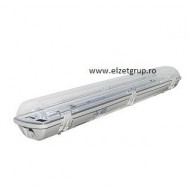 Corp de iluminat T8 IP65 2X60CM ptr TUB LED