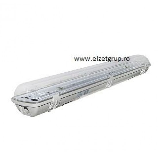 Corp de iluminat T8 IP65 2X60CM ptr TUB LED