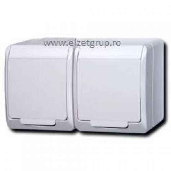 Priza schuko dubla PT Hermes