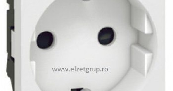 Legrand MSC SDO Schuko o.KS SK 2mod ws 077210