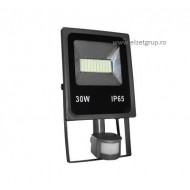 Proiector Led 20W cu senzor de miscare 4100K  lumen