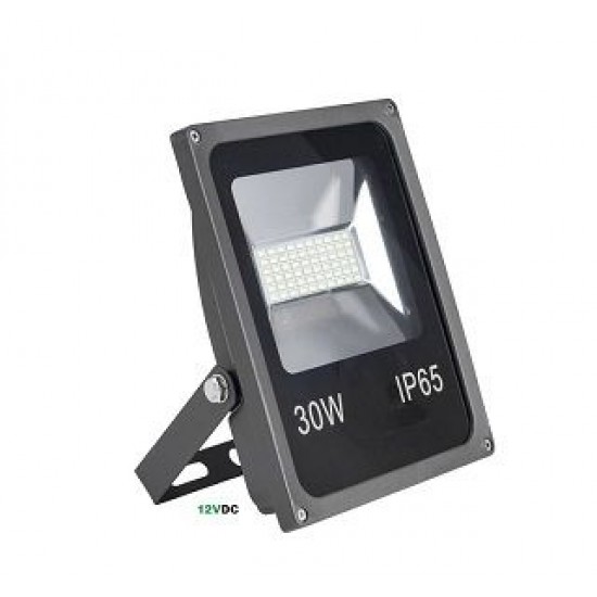 Proiector Led 30W 12VDC SMD Alb Rece Lumen