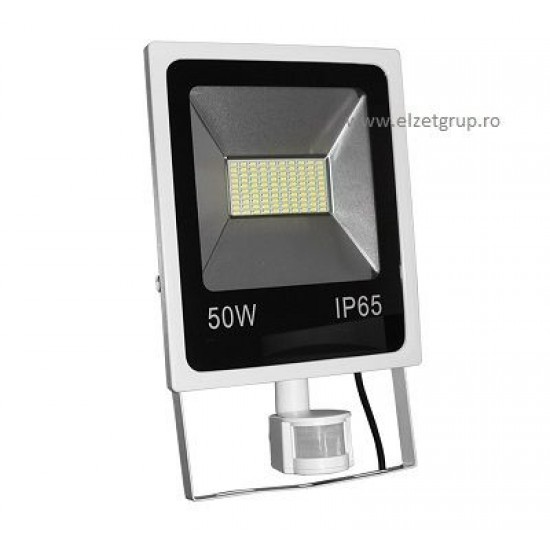 Proiector Led 50W cu senzor de miscare 4100K Lumen
