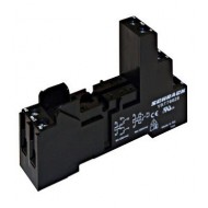 Soclu releu pini 5mm montaj sina Schrack