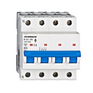 Tetrapolara 25A CURBA B Schrack