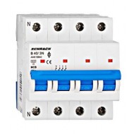 Tetrapolara 40A CURBA B Schrack