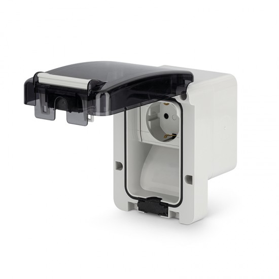 Priza PT simpla schuko IP66 16A SCAME 