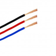Cablu litat MYF 0.75 negru