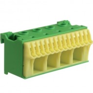 Bara impamantare 26 borne verde Hager