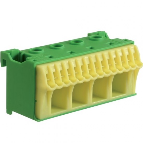 Bara impamantare 26 borne verde Hager