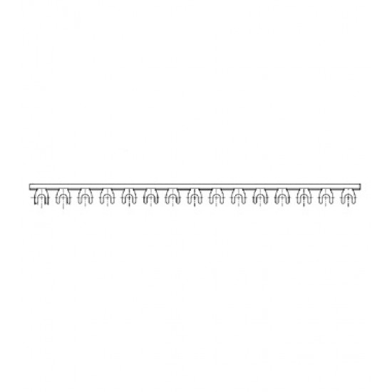 Pieptene monopolar 1p furca 54M Schrack