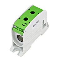 Clema derivatie 1P verde 95mmp/70mmp cu pini Schrack