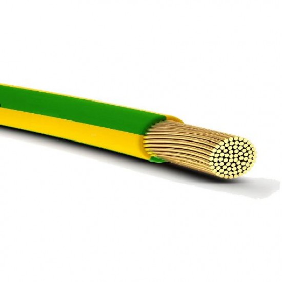Cablu litat MYF 25 verde galben