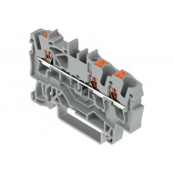 Clema Wago 2.5mm gri 3 conductori TOP JOB