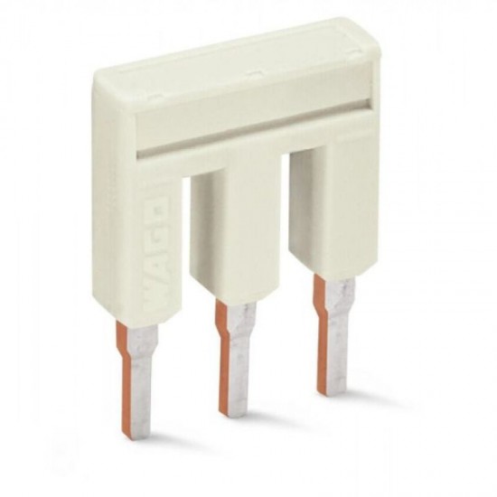 Jumper Wago 3 pini pentru clema 4mm