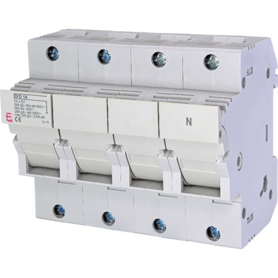 Separator fuzibile 3P+N 50A EFD14 ETI