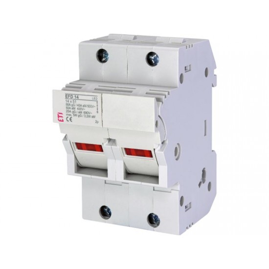 Separator fuzibile 2P 50A cu led EFD14 ETI