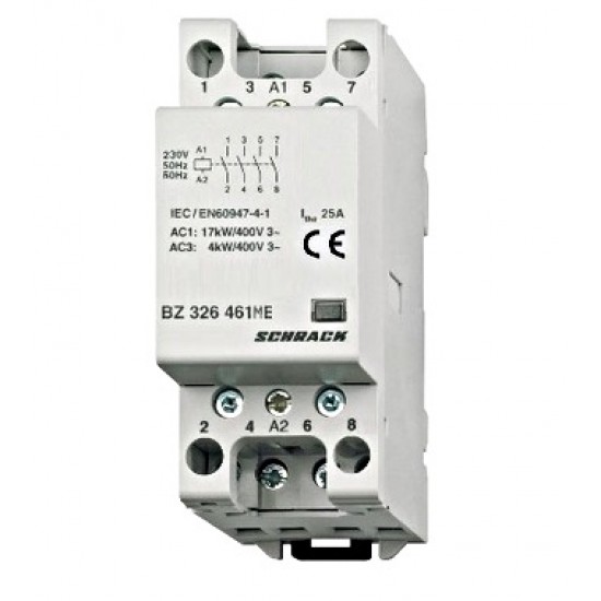 Contactor 25A 4ND 230V Schrack Amparo