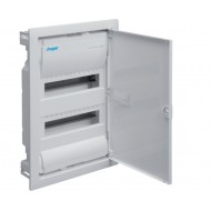 Tablou 24M ST cu usa metalica alba Hager